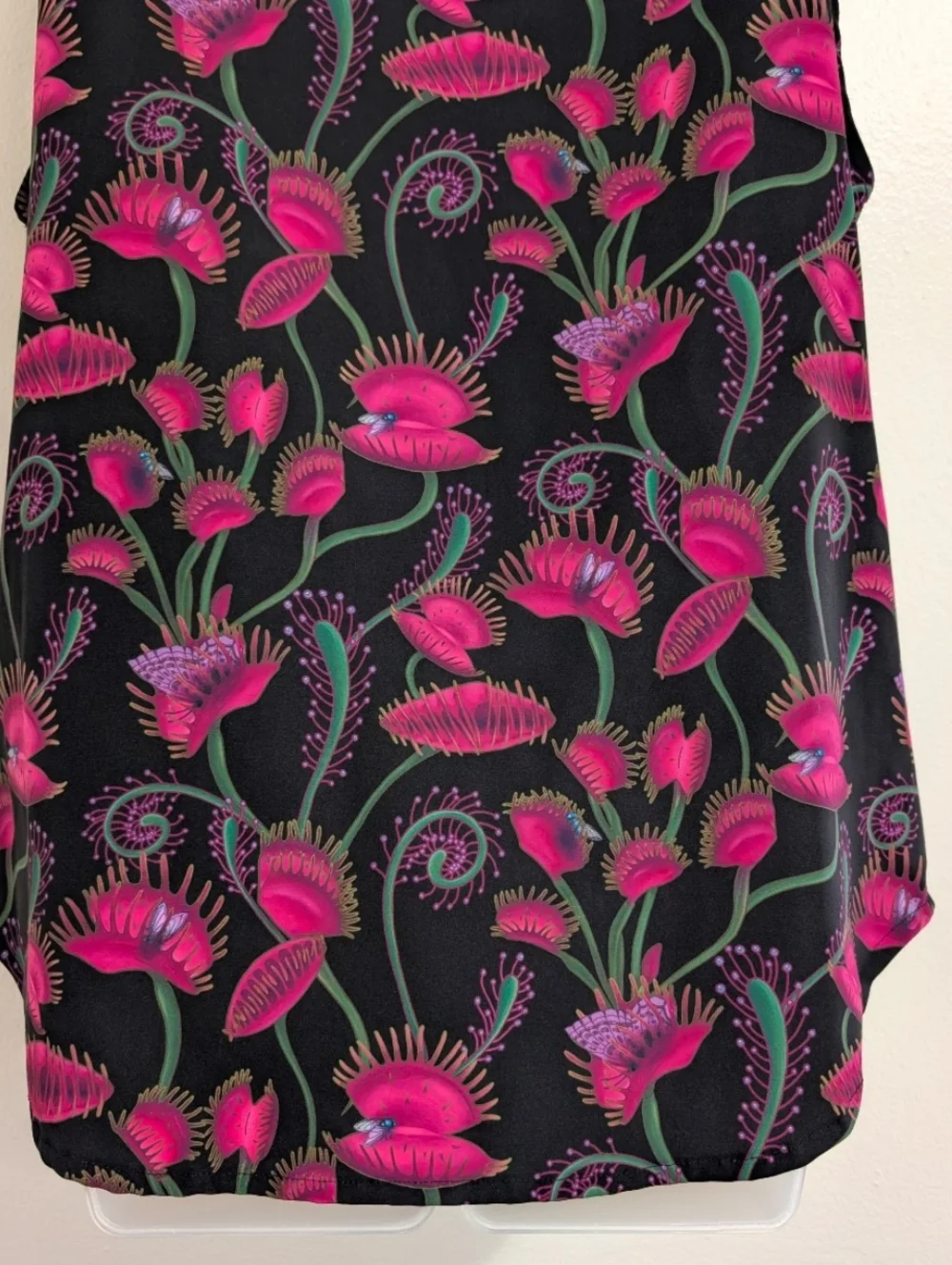 Blackmilk Venus Fly Trap Dark Academia Whimisgoth Witchy Edgy Botanical Top M - Picture 9 of 11